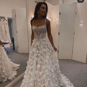 Got SOO many compliments on this dress!Truly not another wedding dress like this